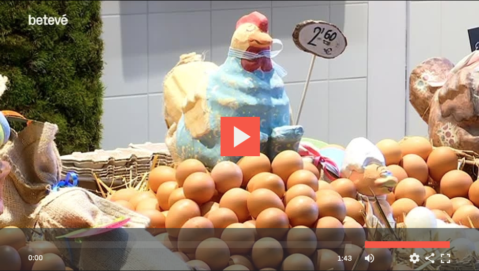 El mercat apareix en un reportatge a Betevé al mes d’agost
